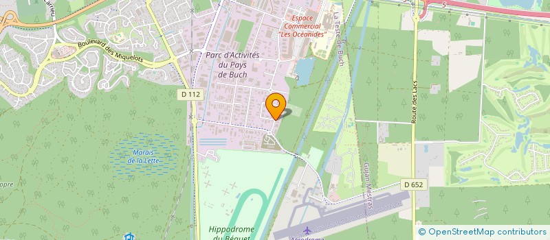 localisation de l'entreprise MONSIEUR SEBASTIEN NOEL  LA TESTE-DE-BUCH