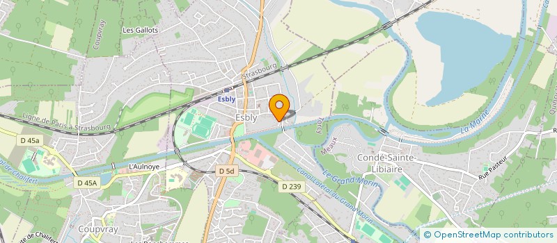 localisation de l'entreprise MONSIEUR SEBASTIEN NOEL à ESBLY
