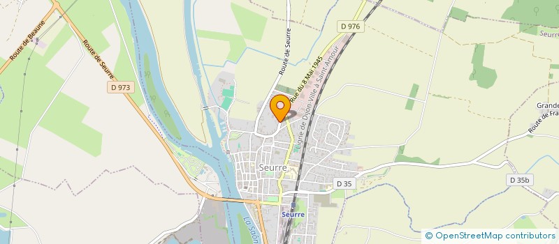 localisation de l'entreprise MONSIEUR SEBASTIEN NOIZE  SEURRE