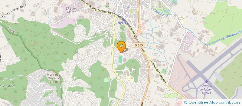 localisation de l'entreprise MONSIEUR SEBASTIEN NOTIN à HYERES