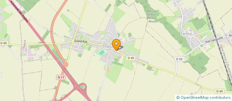 localisation de l'entreprise MONSIEUR SEBASTIEN NOTOT  THELUS