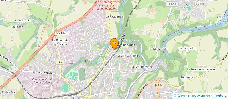 localisation de l'entreprise MONSIEUR SEBASTIEN NOTRE  DINAN