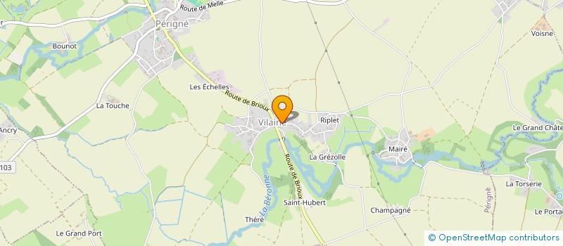 localisation de l'entreprise MONSIEUR SEBASTIEN NOURRISSON  PERIGNE