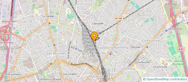 localisation de l'entreprise MONSIEUR SEBASTIEN NUTTENS à TOULOUSE
