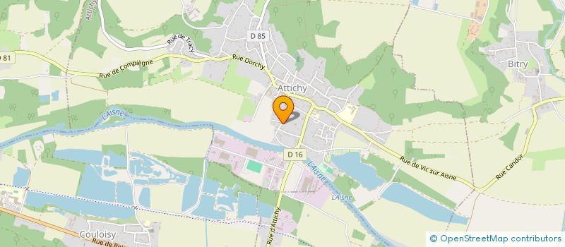 localisation de l'entreprise MONSIEUR SEBASTIEN OLIER  ATTICHY