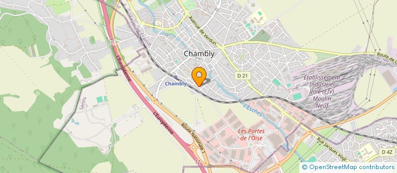 localisation de l'entreprise MONSIEUR SEBASTIEN OLIVA à CHAMBLY