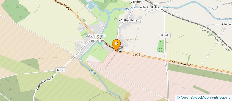 localisation de l'entreprise MONSIEUR SEBASTIEN OLIVIER  SAVIGNY-EN-SEPTAINE