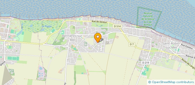 localisation de l'entreprise MONSIEUR SEBASTIEN OLLO  BERNIERES-SUR-MER