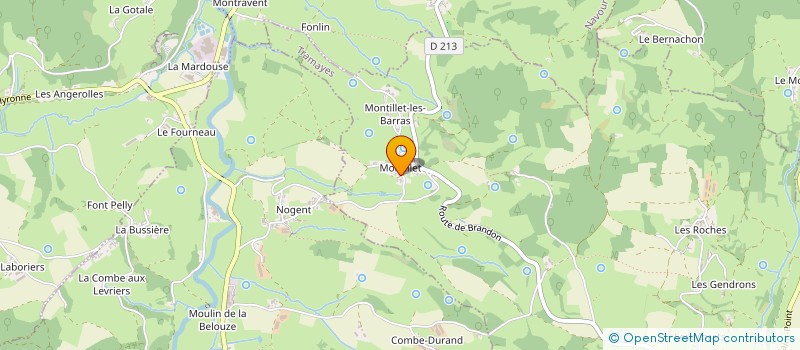 localisation de l'entreprise MONSIEUR SEBASTIEN OLYMPE  TRAMAYES