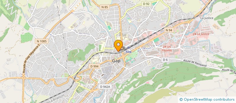 localisation de l'entreprise MONSIEUR SEBASTIEN OPRANDI  GAP