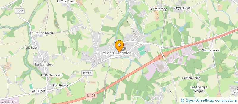 localisation de l'entreprise MONSIEUR SEBASTIEN ORIN  VILDE-GUINGALAN