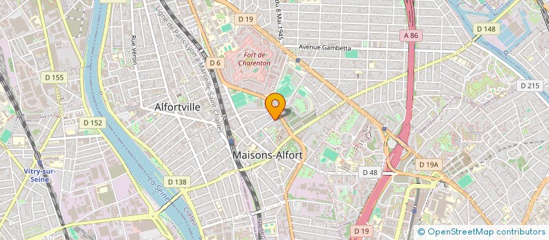 localisation de l'entreprise MONSIEUR SEBASTIEN ORS  MAISONS-ALFORT