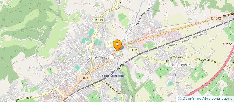 localisation de l'entreprise MONSIEUR SEBASTIEN ORSO  SAINT-MARCELLIN