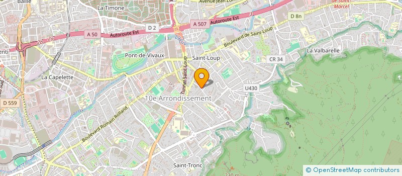 localisation de l'entreprise MONSIEUR SEBASTIEN ORTU à MARSEILLE