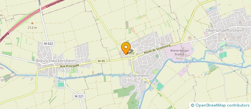 localisation de l'entreprise MONSIEUR SEBASTIEN OTT  ACHENHEIM