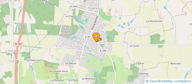 localisation de l'entreprise MONSIEUR SEBASTIEN OURY à SAINT-ARMEL