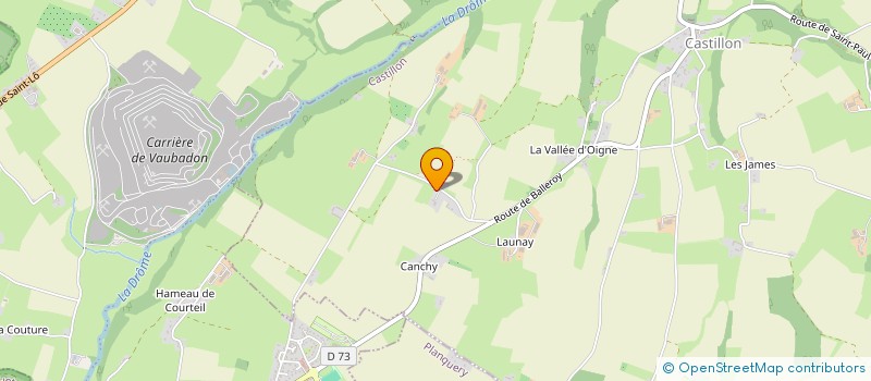 localisation de l'entreprise MONSIEUR SEBASTIEN OUTREQUIN  CASTILLON