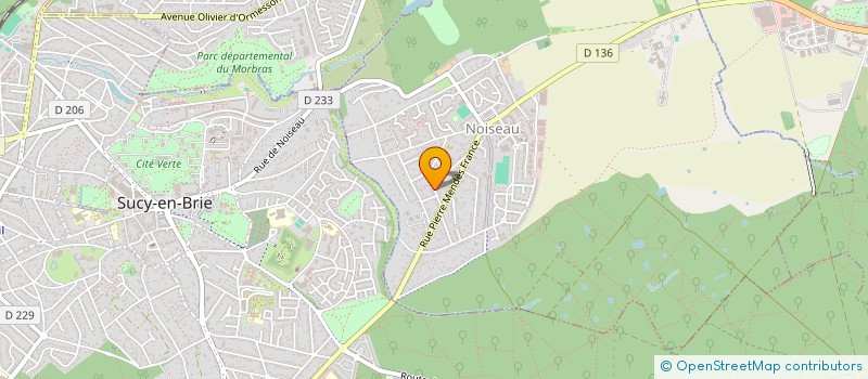 localisation de l'entreprise MONSIEUR SEBASTIEN OUTREVILLE  NOISEAU