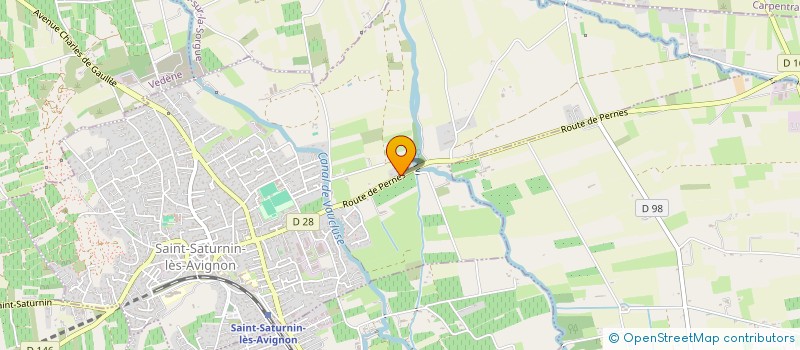 localisation de l'entreprise MONSIEUR SEBASTIEN OUTTIER  SAINT-SATURNIN-LES-AVIGNON