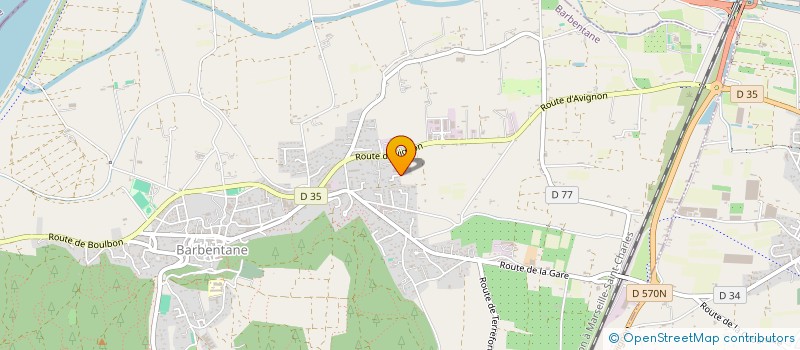 localisation de l'entreprise MONSIEUR SEBASTIEN PACCHIANA  BARBENTANE