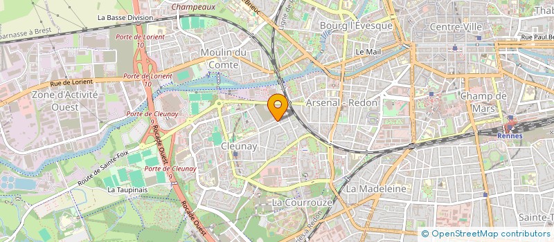 localisation de l'entreprise MONSIEUR SEBASTIEN PACKER  RENNES