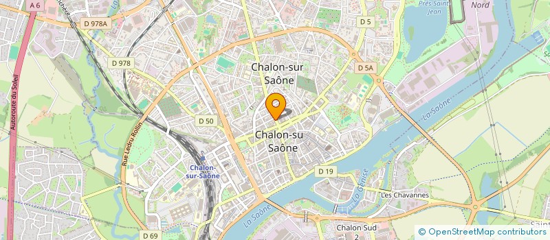 localisation de l'entreprise MONSIEUR SEBASTIEN PACQUEAU à CHALON-SUR-SAONE