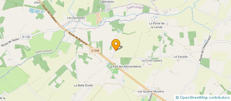 localisation de l'entreprise MONSIEUR SEBASTIEN PAGES à SALLERTAINE
