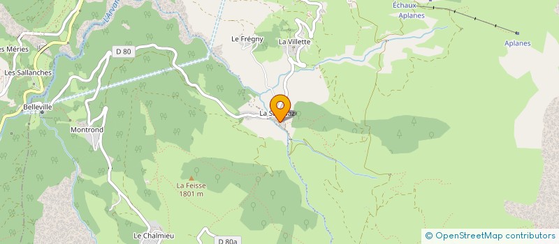 localisation de l'entreprise MONSIEUR SEBASTIEN PAGNY  VILLAREMBERT