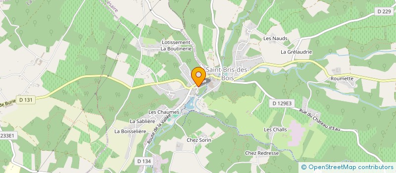 localisation de l'entreprise MONSIEUR SEBASTIEN PAILLE  SAINT-CESAIRE