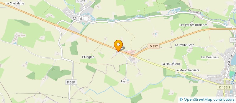 localisation de l'entreprise MONSIEUR SEBASTIEN PAINEAU  MAROLLES LES SAINT CALAIS