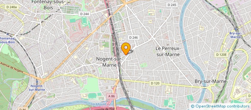 localisation de l'entreprise MONSIEUR SEBASTIEN PAK  LE PERREUX-SUR-MARNE