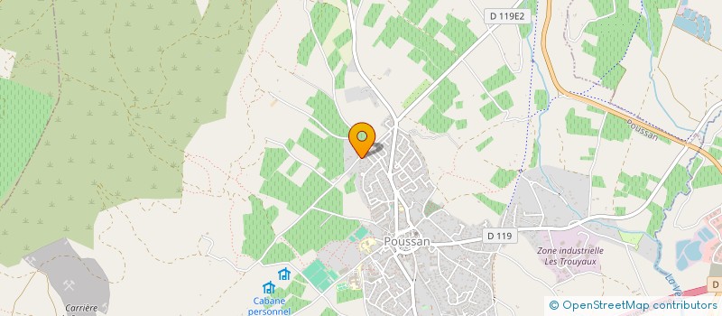 localisation de l'entreprise MONSIEUR SEBASTIEN PALLARES  SAINT-ANDRE-DE-VEZINES