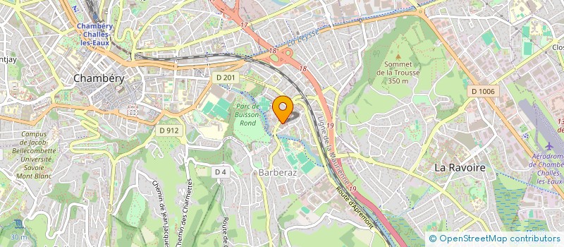 localisation de l'entreprise MONSIEUR SEBASTIEN PALMIERI  BARBERAZ