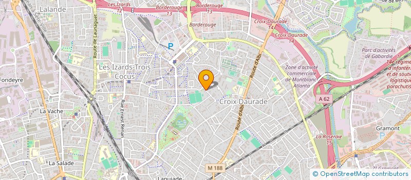 localisation de l'entreprise MONSIEUR SEBASTIEN PALOMBA  TOULOUSE