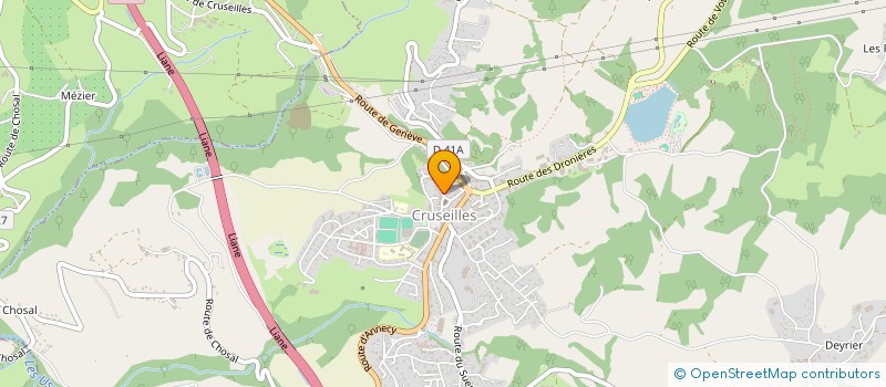 localisation de l'entreprise MONSIEUR SEBASTIEN PALUCH  CRUSEILLES