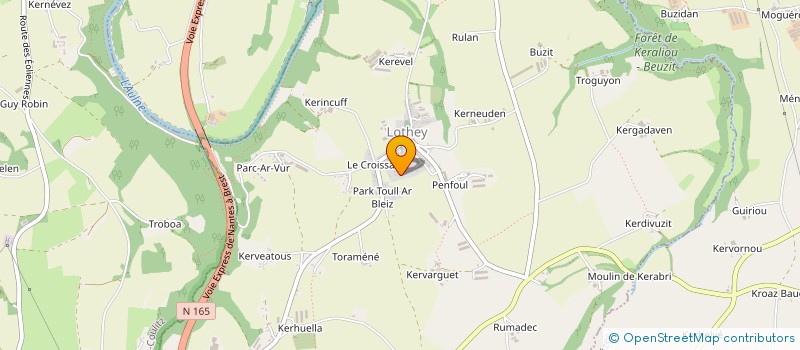 localisation de l'entreprise MONSIEUR SEBASTIEN PAPE  LOTHEY