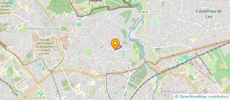 localisation de l'entreprise MONSIEUR SEBASTIEN PARADIS à MONTPELLIER