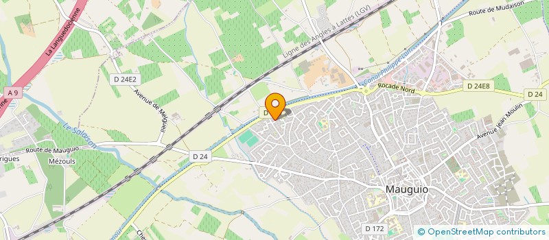 localisation de l'entreprise MONSIEUR SEBASTIEN PARLAGRECO  MAUGUIO