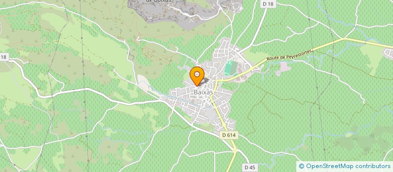 localisation de l'entreprise MONSIEUR SEBASTIEN PARNAUD  BAIXAS