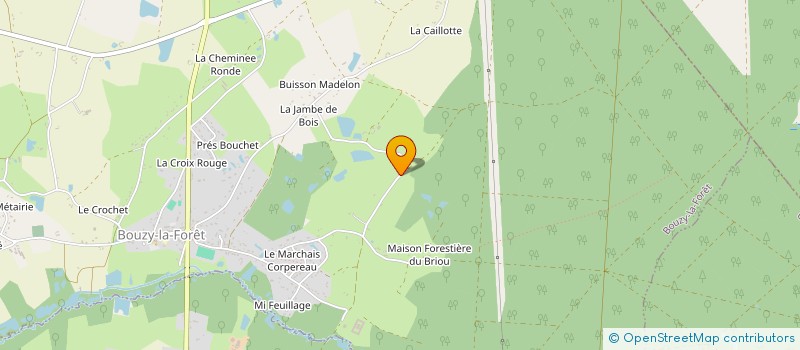 localisation de l'entreprise MONSIEUR SEBASTIEN PARRAIN à BOUZY-LA-FORET