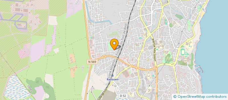 localisation de l'entreprise MONSIEUR SEBASTIEN PARSEMAIN  ISTRES