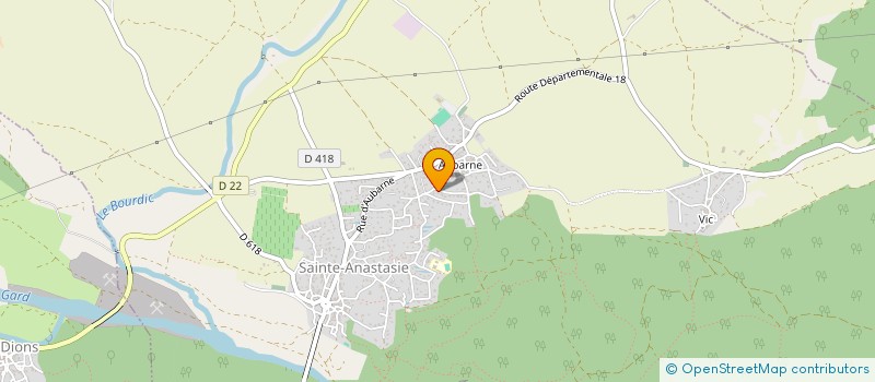 localisation de l'entreprise MONSIEUR SEBASTIEN PATIN  SAINTE-ANASTASIE