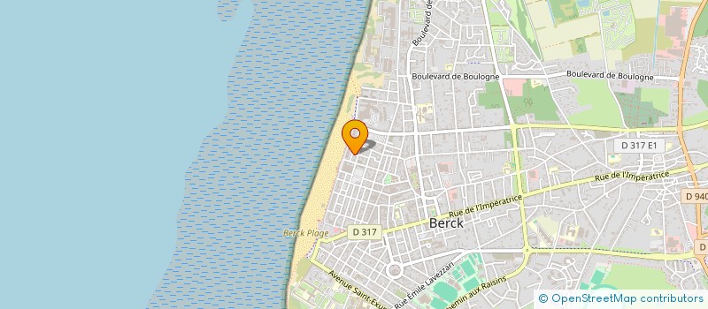 localisation de l'entreprise MONSIEUR SEBASTIEN PAUCHET à BERCK