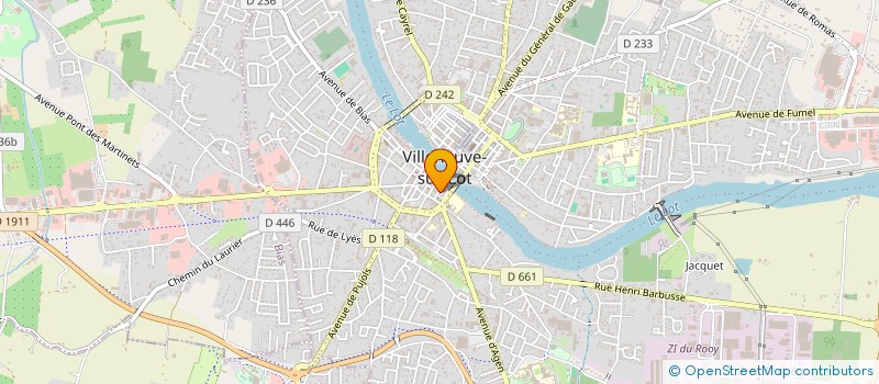 localisation de l'entreprise MONSIEUR SEBASTIEN PAULARD  PUJOLS