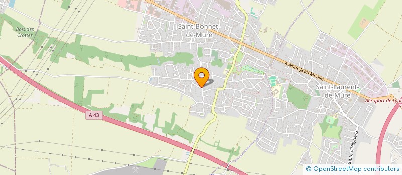 localisation de l'entreprise MONSIEUR SEBASTIEN PAULOZ  SAINT-BONNET-DE-MURE