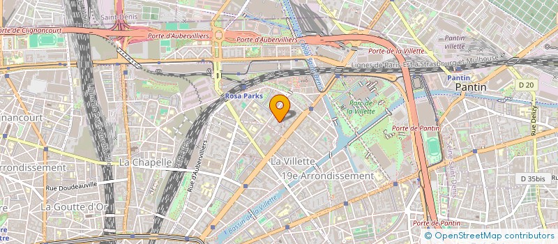 localisation de l'entreprise MONSIEUR SEBASTIEN PAYAN  PARIS