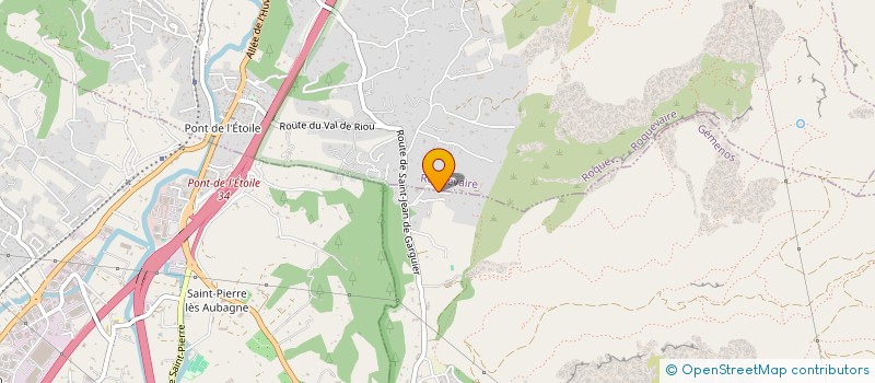 localisation de l'entreprise MONSIEUR SEBASTIEN PAYE  ROQUEVAIRE