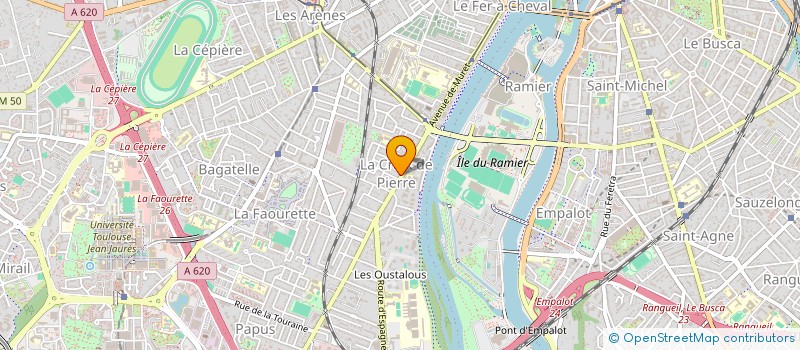 localisation de l'entreprise MONSIEUR SEBASTIEN PAYET à TOULOUSE