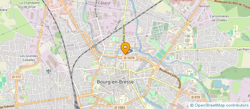localisation de l'entreprise MONSIEUR SEBASTIEN PECHOUX à BOURG-EN-BRESSE