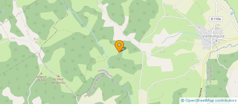 localisation de l'entreprise MONSIEUR SEBASTIEN PEDEUPE  BUROS